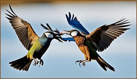 Are birds fighting or mating?